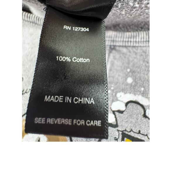 Ali Miles Dog Lovers Holiday Christmas City Scene Cotton Top Women's Size 2X - Picture 9 of 11